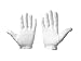 Leah Mitchell - (12 pairs) Moisturizing Therapeutic Gloves for Dry Hands Made with Premium 100% White Cotton