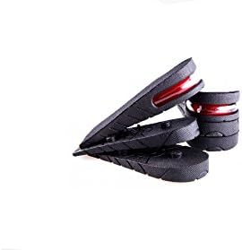 Women and Men Shoe Insole Air Cushion Heel Insert Increase Height Lift Shoe Pad 03 (3 Layers)