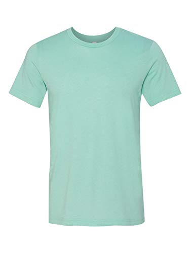 Bella + Canvas Womens Super Soft Athletic Yoke T-Shirt (3001C) -HEATHER MI -S