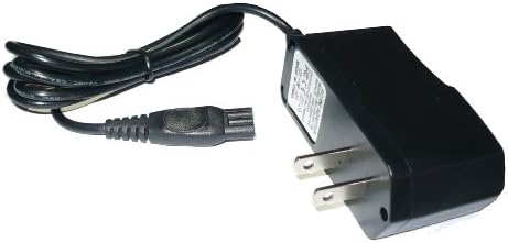 Super Power Supply® AC/DC Adapter Charger Cord for Philips Norelco Electric Shaver/Razor HQ-8505 HQ8505 HQ-9090 HQ9090 HQ9-100 HQ9100 HQ-9140 HQ9140 HQ-9160 HQ9160 Replacement Wall Barrel Plug