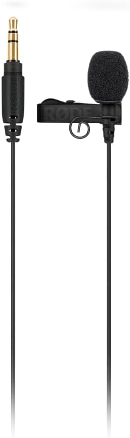 RØDE Lavalier GO Professional Lavalier Microphone Black 4.0mm 3.5mm TRS