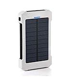 Waterproof 300000mAh Dual USB Portable Solar Battery Charger Solar Power Bank KB