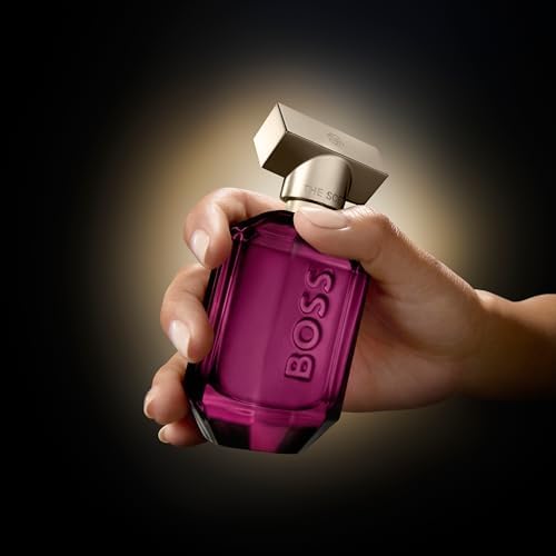 BOSS The Scent Magnetic Eau de Parfum para Mujer | Fragancia femenina ambarina aalmizclada con notas de flor de osmanto | Larga duración | 50 ml