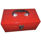 32Pk25 Compatible with Westward Westward Tool Box | Steel, Red, 11 In W X 6-1/2 In D X 5-1/2 In H
