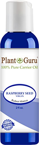 Raspberry Seed Oil 2 oz. Virgin, Unrefined Cold Pressed 100% Pure Natural - Skin, Body And Face. Great for Psoriasis & More!
