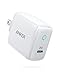 USB C 18W Power Delivery Charger, Anker PowerPort PD 1 USB-C Wall Charger, Ultra Compact with LED Indicator, Foldable Plug for iPhone Xs/Max/XR, iPad Pro 2018, Pixel 3/2/XL, Galaxy S9/S8, and More