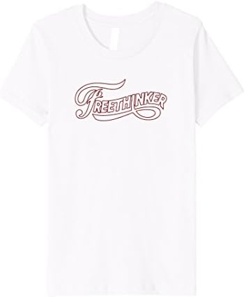 unisex-child Freethinker Logo Science and Reason, Premium White Tee 8 White