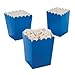 24 Mini Popcorn Boxes - Blue - Party Favor & Goody Bags & Paper Goody Bags & Boxes