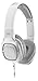 JBL J55 High-Performance On-Ear Headphones with JBL Drivers and Rotatable Ear-Cups - White