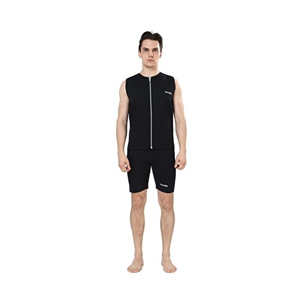REALON-Wetsuit-Vest-Men-Sleeveless-3mm-Neoprene-XSPAN-Zipper-for-Scuba-Diving-Coating-Surfing-fit-Women