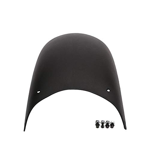 Aneil Universal Motorcycle Modification Long Front Wheel Fender,Black Plastic Mud Guard Mud Flap Splash Guard