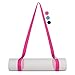 AquiLegend Yoga Mat Strap for Carrying, Adjustable Mat Holder Carrier Sling- Thick, Durable and Comfy Delicate Texture Stretching Carry Straps 66″ & 85″ [Mat NOT Included] (Rose, 66 inches)thumb 1