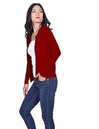 State Cashmere suéter de cuello redondo con botones de cachemira 100% puro para mujer