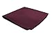 Jacob Alexander Men's Pocket Square Solid Color Handkerchief - Burgundy