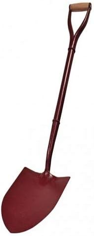Faithfull FAIASSR All Steel Contractors Round Mouth Shovel (No2) MYD Handle, red,beige - Image 3