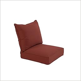 Amazon Com Allen Roth Sunbrella 2 Piece Canvas Chili Deep Seat