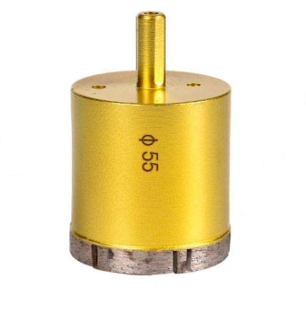 Yaowanguan Diamond Drill Bit Hole Saw Tools for Glass/Tile/Ceramic/Marble/Porcelain/Concrete/Granite Cutting Opening - 55mm Diamond Coating Drill Bit