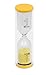 Internet’s Best 1 Minute Sand Timer - Colorful Hourglass Sand Clock Timers Kitchen - Small - Yellow