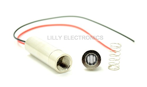 Adjusted Violet Blue Diode Lasers 405nm 20mw Dot Line Cross LED Laser Module w/Heatsink & Driver In - Thumbnail 4