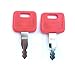(2) Keys Fit John Deere & Hitachi Excavators Case Dozer Fiat New Holland H800 M1, Model: , Home & Garden Store primary
