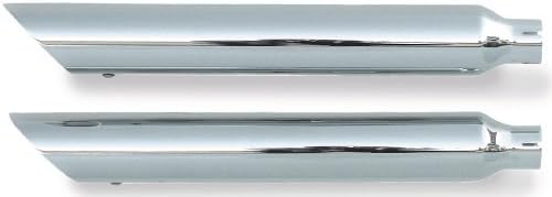 Rush Racing Products Slash Down Cut Slip On Muffler for 2009-2013 Harley Davidson Sportster mod - 2.25"