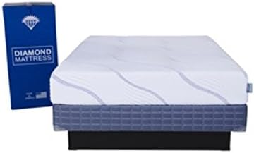 Diamond 10-Inch Cool Touch Medium Memory Foam Mattress 20-Year Warranty, Queen