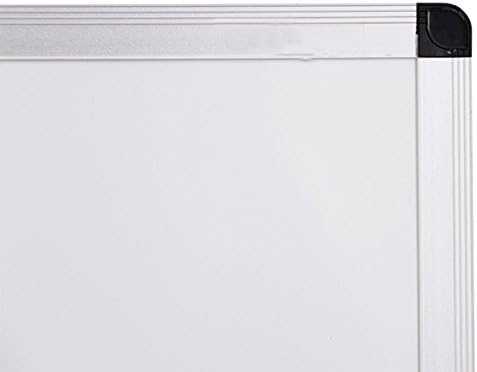 VIZ-PRO Double-Sided Magnetic Revolving Mobile Whiteboard, Aluminium Frame & Stand,W600xH1200mm, W60 x H120 cm - Image 5
