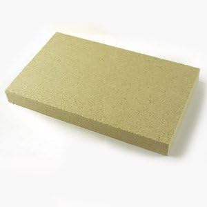 Vermiculite Fire Boards - 400 x 200 x 20 mm High Density by FirePlug