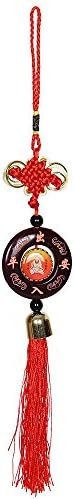 SunDior carving Furnishing Articles Feng Shui Chinese Knot Car Accessories Lucky Charms for Protection and Good Fortune