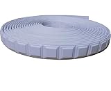 Curved Flexible Molding Dentil Block Decorative for Door Cabinets Wardrobes Drawers Moulding Trim Furniture 0.7inch (1.8cm) x 20 Foot Small Square