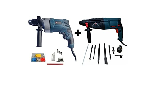 Corded Electric Hammer Drill 800W 