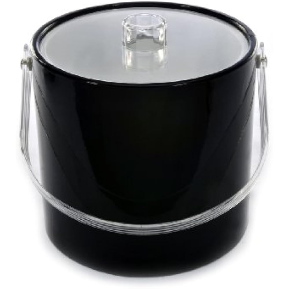 Mr. Ice Bucket 7081 Regency Black Bucket, 3Quart Kitchen & Dining eBay