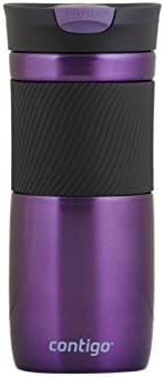 Contigo SnapSeal Vacuum-Insulated Stainless Steel Travel Mug, 16-Ounce, Violet