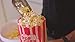 250 Pieces Popcorn Bags Individual Servings - 2 oz Vintage Brown and Red Stripe Kraft Paper Popcorn Bags for Popcorn Machine, - Popcorn Sleeves for Party, Movie Nights, Carnival, and School Fair