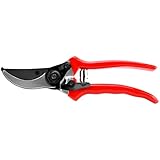 Bypass Pruning Shears - Famecame Professional Hand Pruner, Bypass Pruner - Red