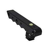 Bestshoot Video Stabilizing Top Handle Grip & Cold Shoe Extender for Canon EOS, Nikon, Olympus & Pentax DSLR Cameras