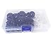 BESTCYC 30Pcs 24mm Large Black Plastic Safety Eyes Craft Eyes with Washers for Plush Animal, Doll, Puppet