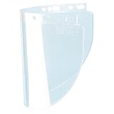 Fibre-Metal 280-4178CL High Performance Faceshield Windows, Clear, Wide View, 8