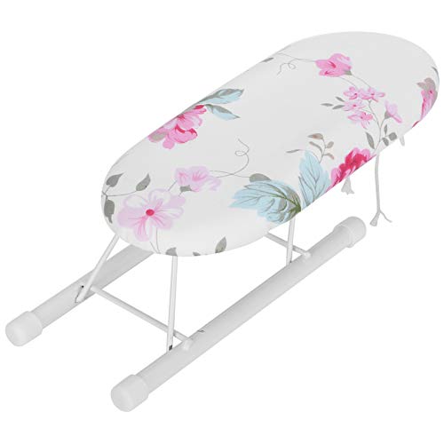 Small Ironing Boards, Folding Table Top Ironing Board with Cotton Cover, Portable Space Saving Mini Ironing Board Sleeve Cuffs Collars Ironing Table for Home Apartment Condo