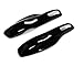 iJDMTOY Gloss Metallic Black Key Fob Shell for Porsche Cayenne Panamera Macan 911 etc, Exact Fit Smart Remote Case