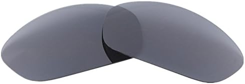 Inew Polarized Replacement lenses For Your Oakley Monster Dog Dark Grey Black-Polarized