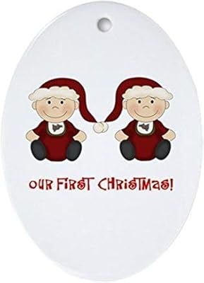 twin girl christmas ornaments