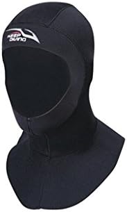 Premium water 3mm Neoprene Hood Scuba Diving Hood Scuba Diving Hood Snorkeling Hood Surfing Hat Hood Neck Cover Wetsuits Unisex for Men and Women