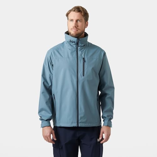 Hombres Chaqueta Crew 2.0, Azul marino lavado, S