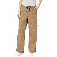 Dickies Women's GenFlex Cargo Scrubs Pant, Dark Khaki, XX-Large