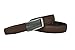Hampton Men's Leather Belt with Innovative Contempo Magnum Ratchet Belt Buckle - One Size Fit, Saddle Tan