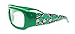 Holiday Specs Plastic 3D GLASSES- Holographic glasses, Look through Glasses at your Holiday Lights and see Santa Claus Appear before your Eyes!thumb 1