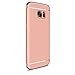 Coohole New Fashion Electroplate Hard Shockproof Case Cover for Samsung (Rose Gold, Galaxy S7)