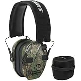 Walker's Game Ear Razor Slim Electronic Lightweight Shooting Hunting Range Hearing Protection Muffs Bundle