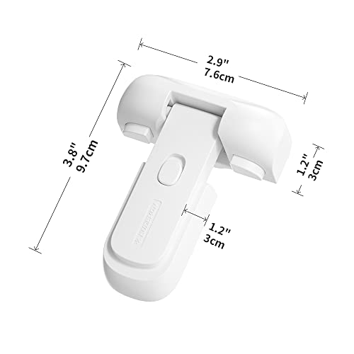 EUDEMON 1 Pack Updated Child Proof Refrigerator/Fridge/Freezer Door